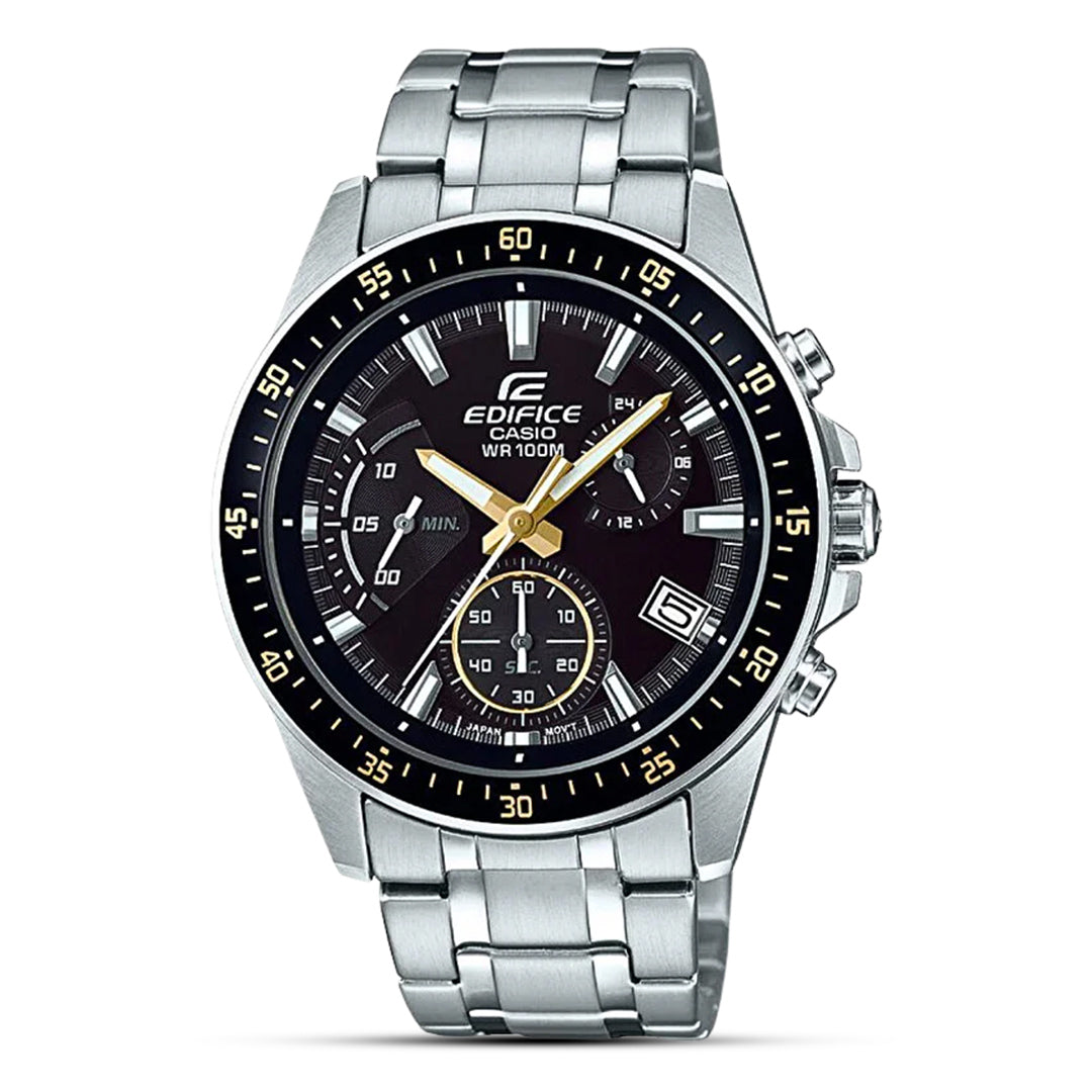 Casio Edifice Chronograph Black Dial Men's Watch | EFV-540D-1A9VUDF