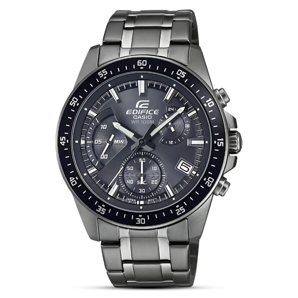 CASIO EDIFICE BLACK DIAL CHRONOGRAPH WATCH | EFV-540DC-1CVUDF