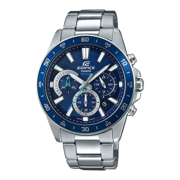 Casio Edifice Digital-Analogue Blue Dial Watch EFV-570D-2AVUDF