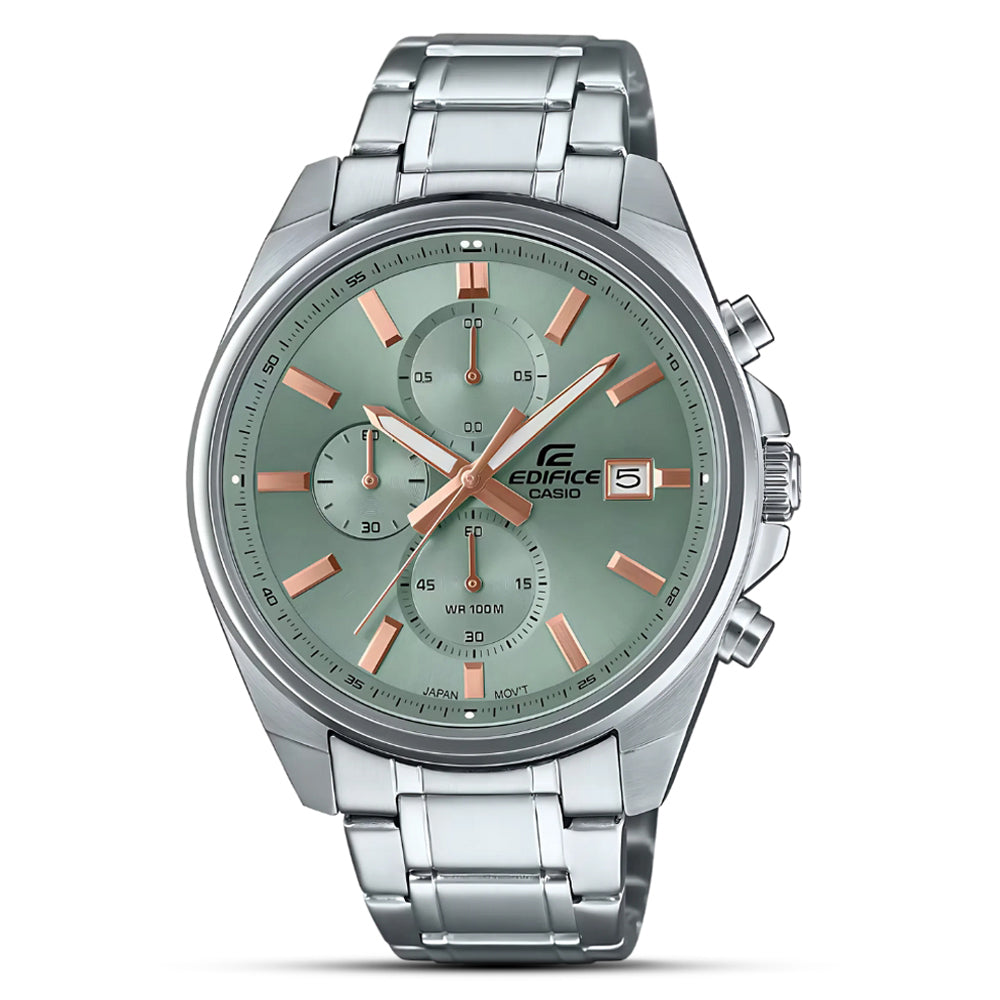 Casio Edifice Green Dial Men's Watch | EFV-610DE-3AUDF