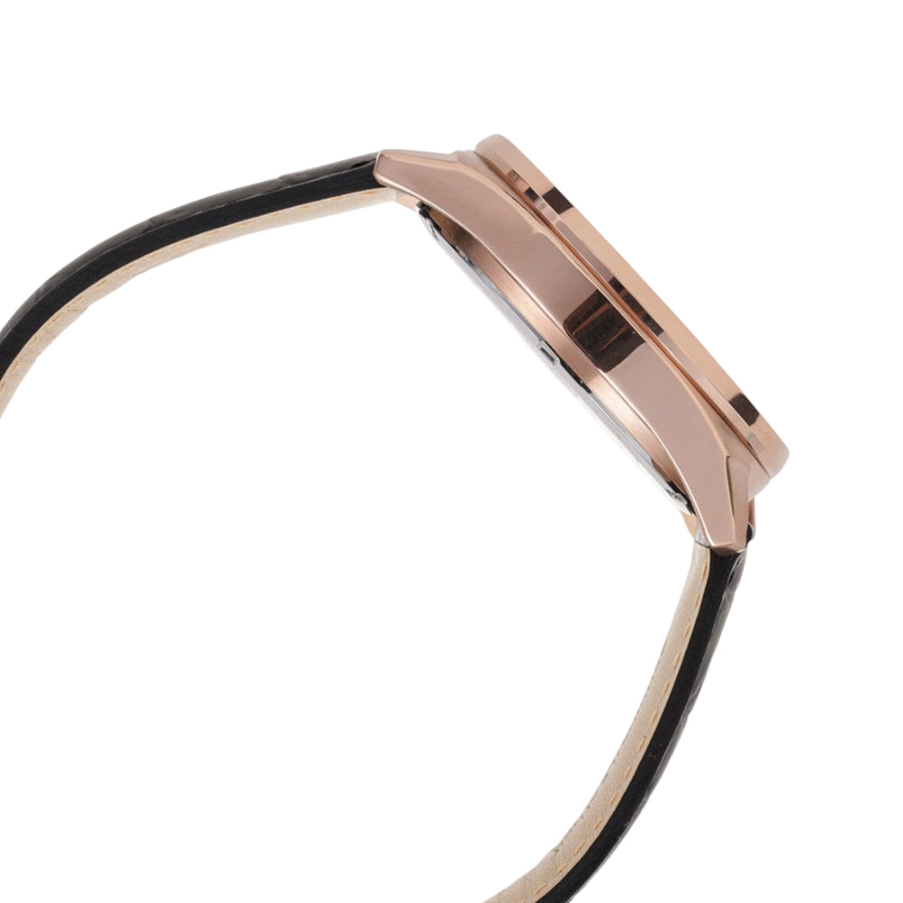 Casio Edifice Black Leather Strap Men's Watch | EFV-610ECL-1AUDF