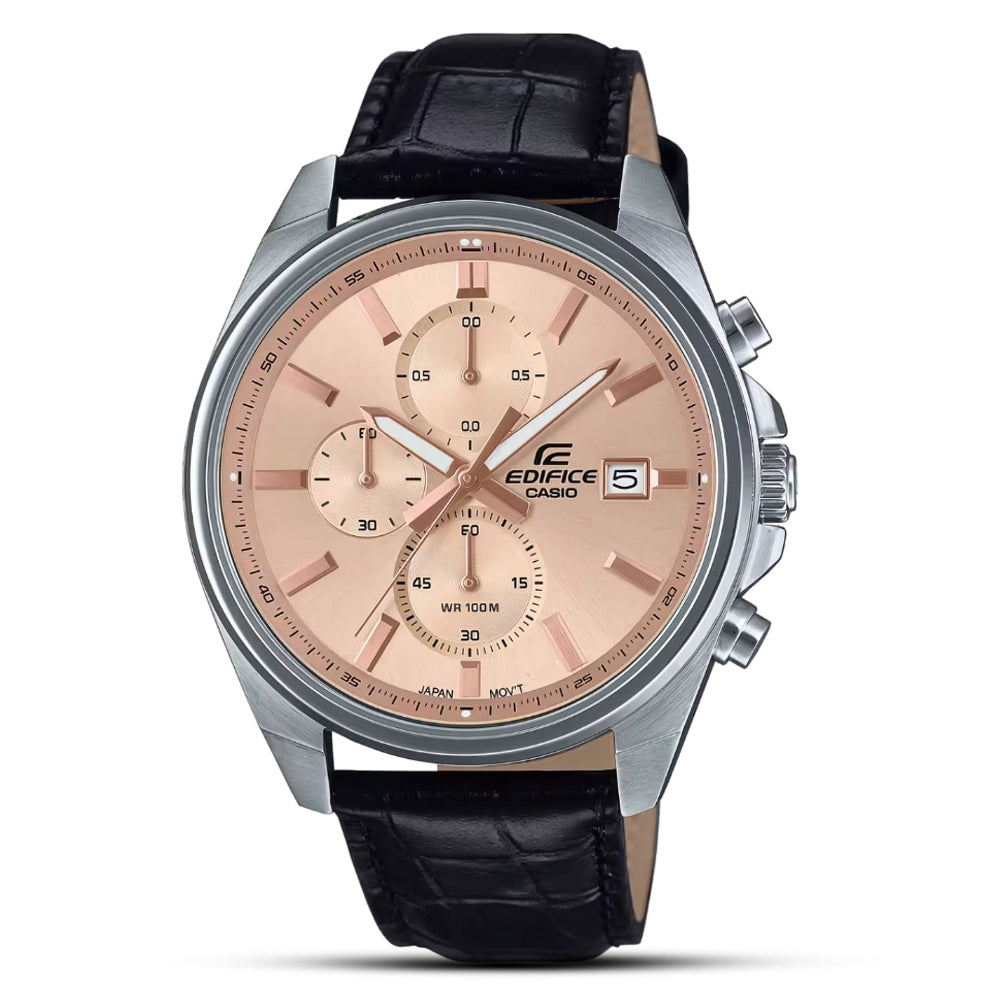 Casio Edifice Light Pink Chronograph Men's Watch | EFV-610EL-5AVUDF