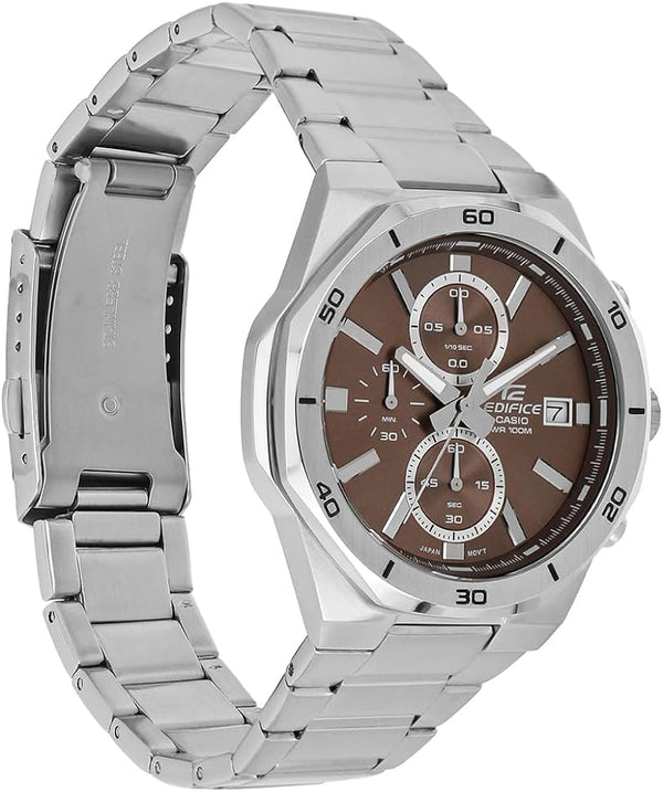 Casio Edifice Chronograph Brown Dial Men's Watch EFV-640D-5AVUDF