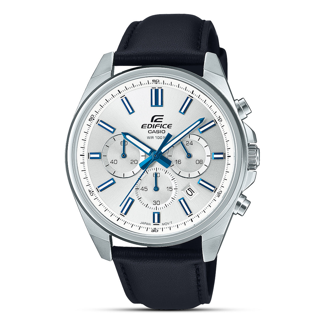 Casio Edifice Chronograph White Dial Men's Watch | EFV-650L-7AVUDF
