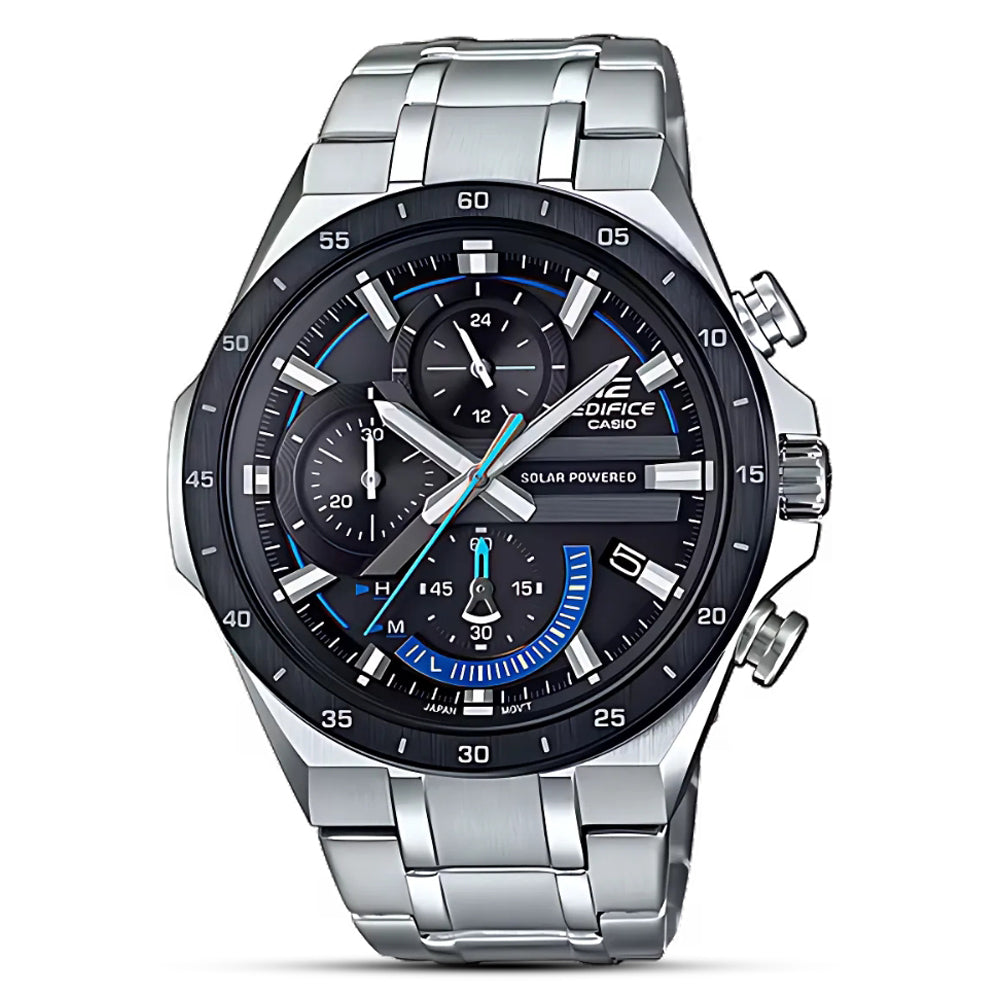Casio Edifice Tough Solar Black Dial Watch| EQS-920DB-1BVUDF