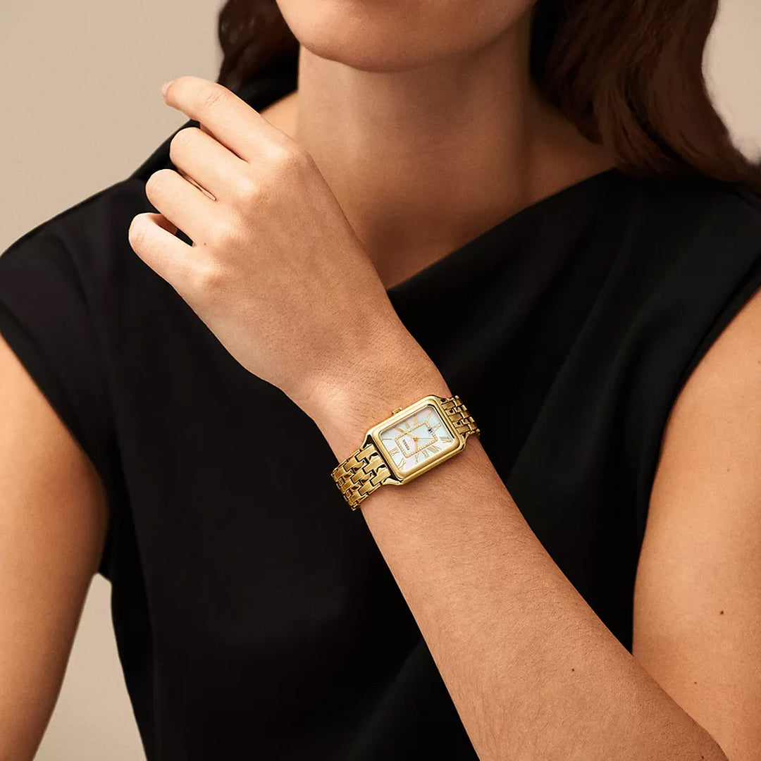 Fossil Raquel White Mother of Pearl Dial Ladies Watch | ES5304