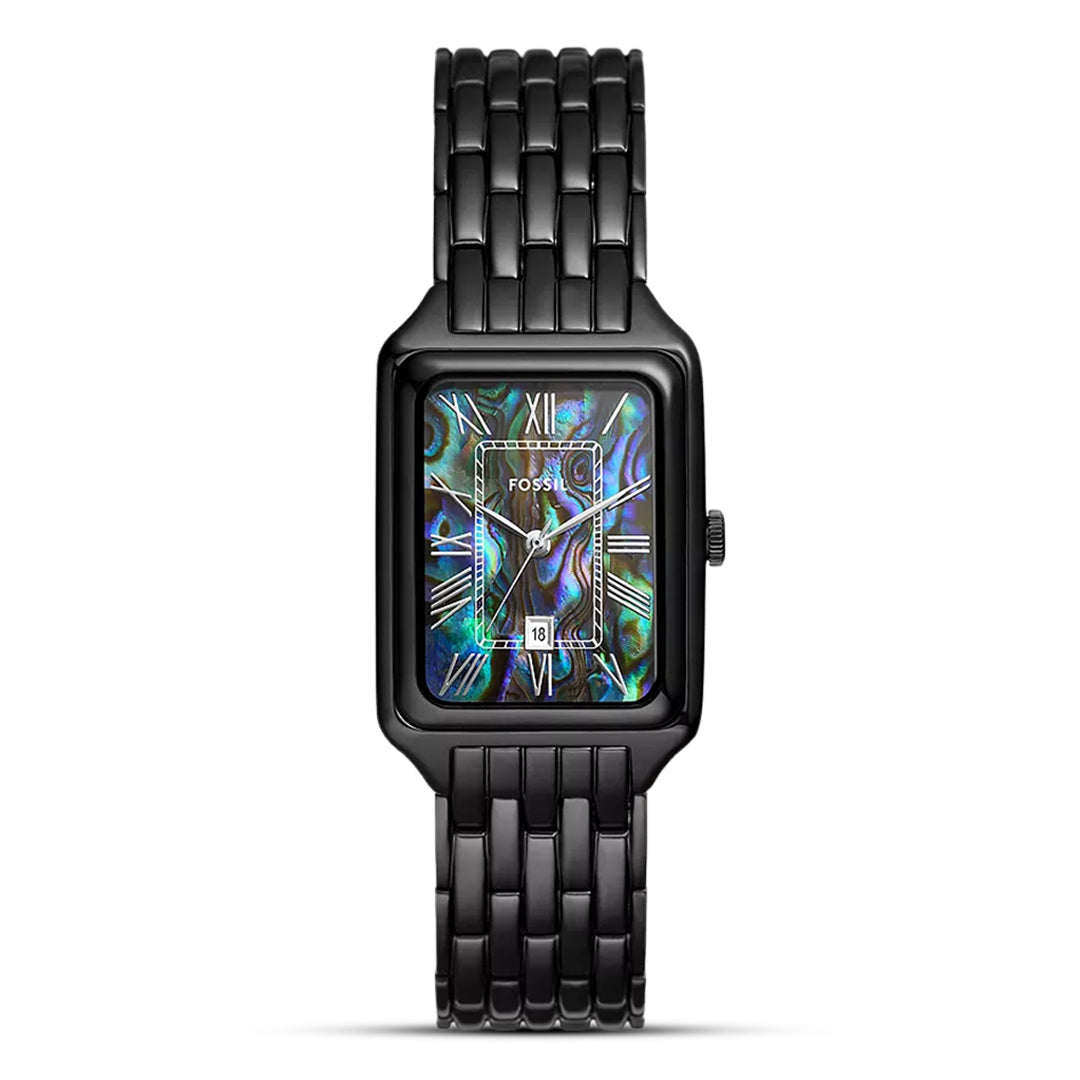 Fossil Raquel Date Black Multicolor Dial Ladies Watch | ES5340