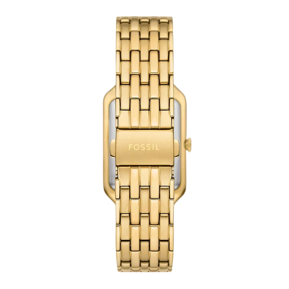 Fossil Raquel Gold Tone Green Dial Ladies Watch ES5341