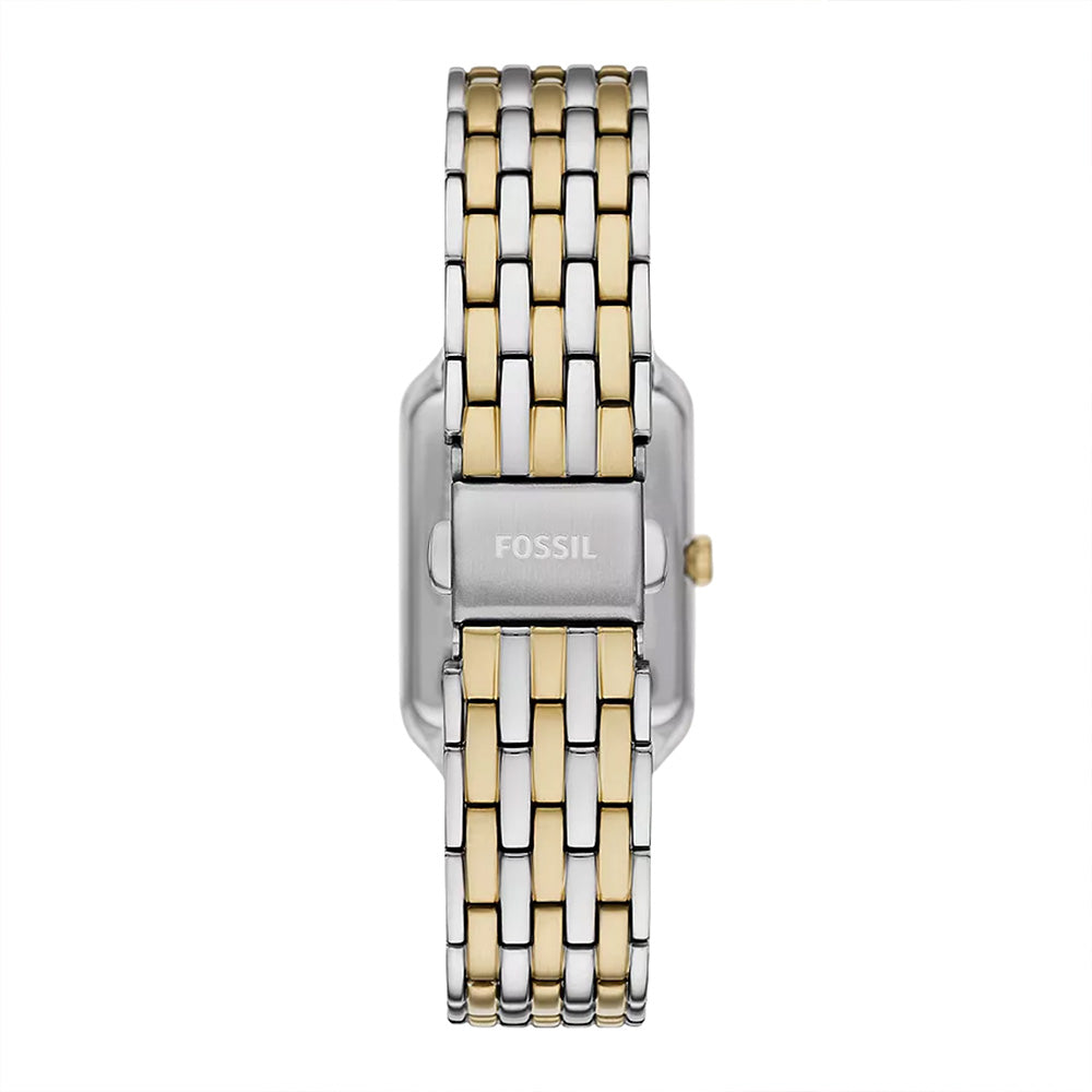 Fossil Raquel Two Tone Grey Dial Ladies Watch ES5376
