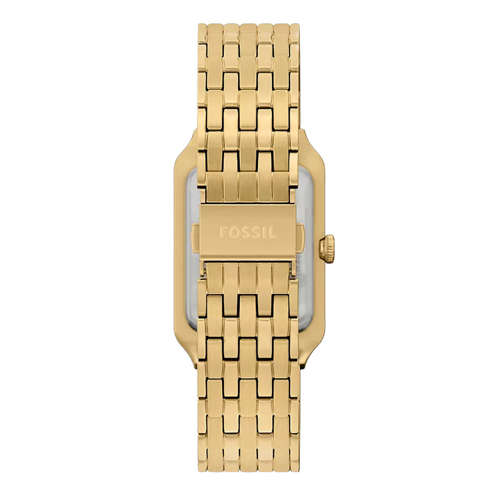 Fossil Raquel Gold Tone Black Dial Ladies Watch ES5417