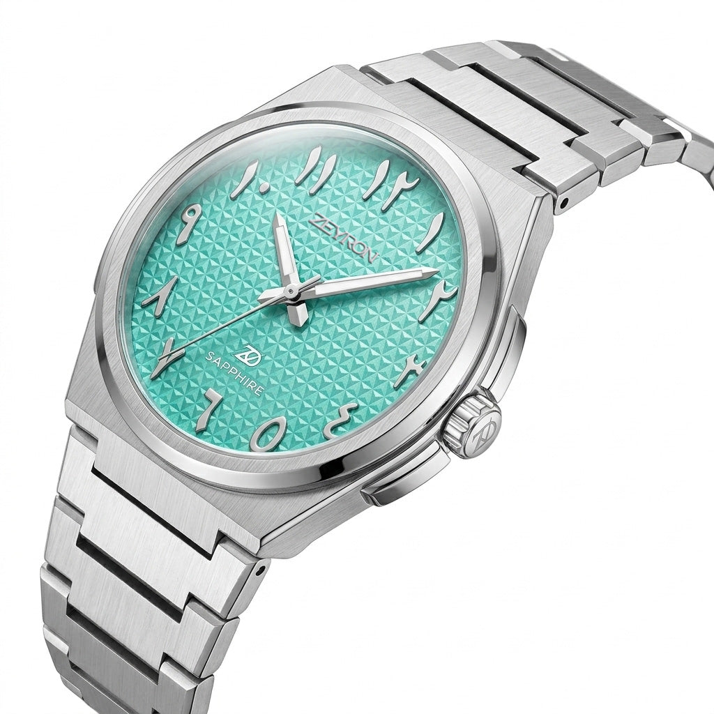 Zeyron Origin Eastern Numeral AQUA | ZOF 2510