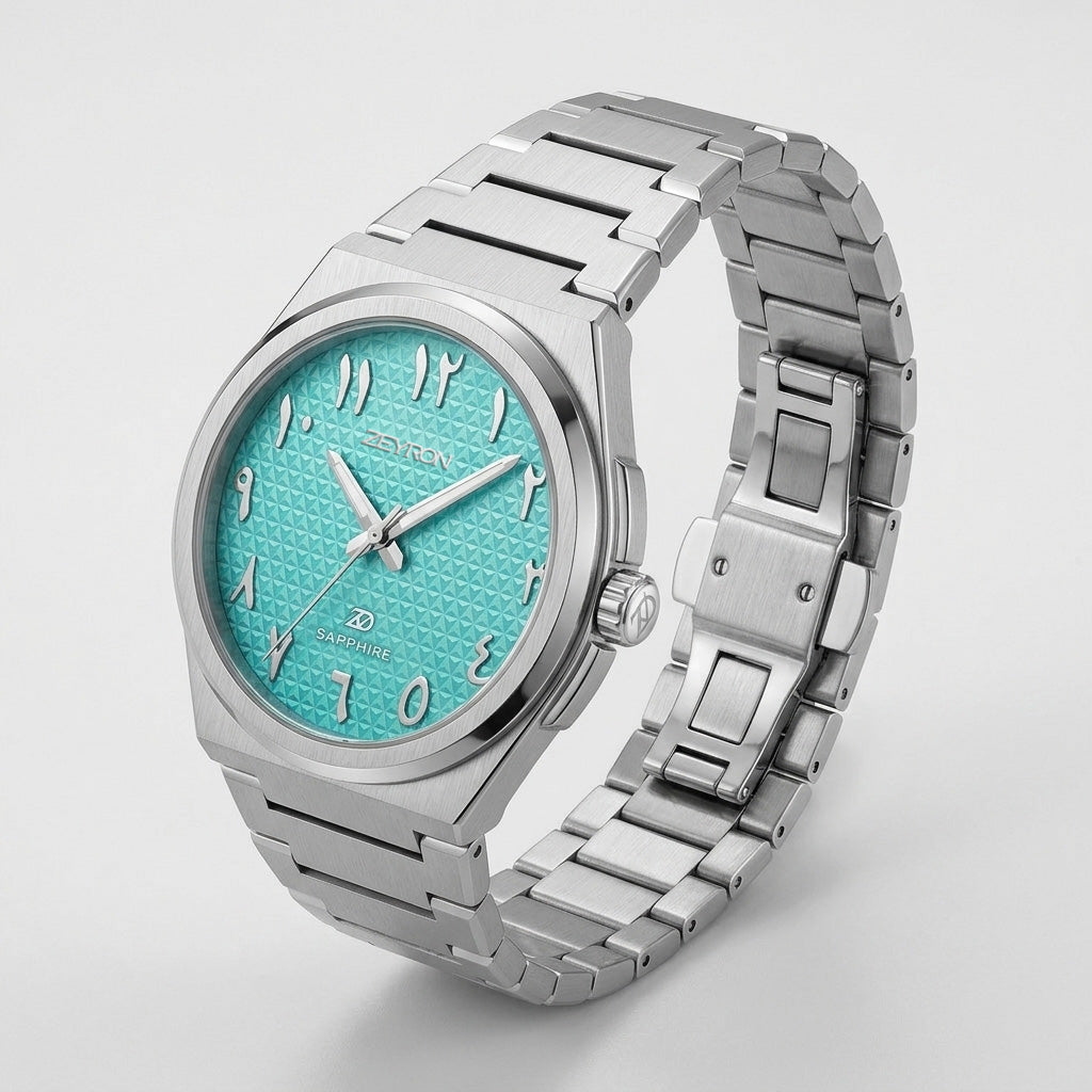 Zeyron Origin Eastern Numeral AQUA | ZOF 2510