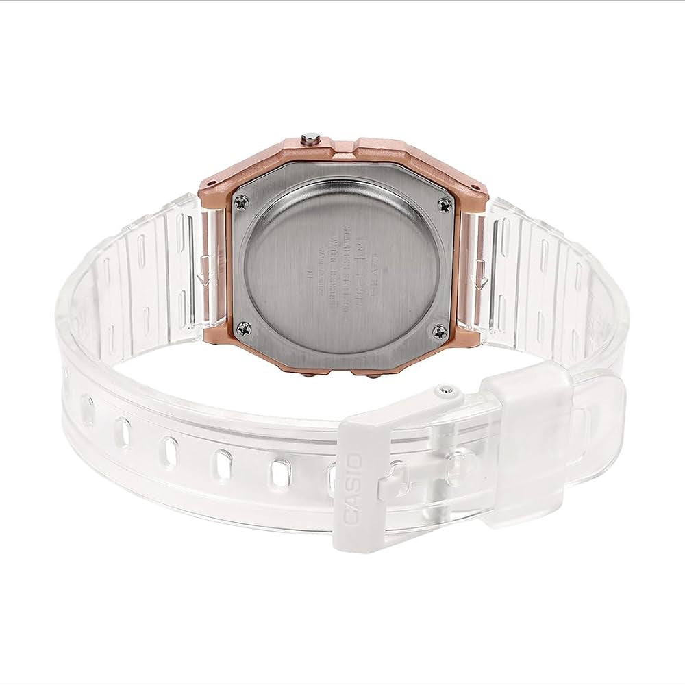 CASIO DIGITAL WHITE RESIN STRAP LADIES WATCH F-91WS-7A3DF