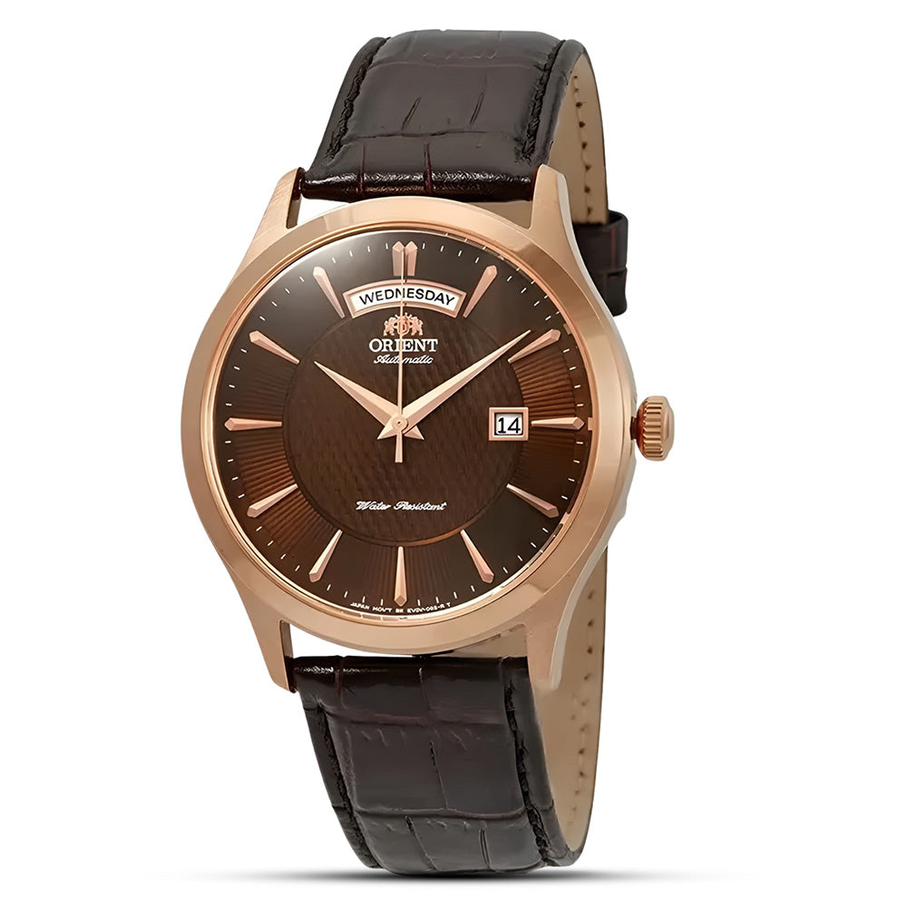 Orient Conteenium Brown Dial Automatic Watch FEV0V002TH