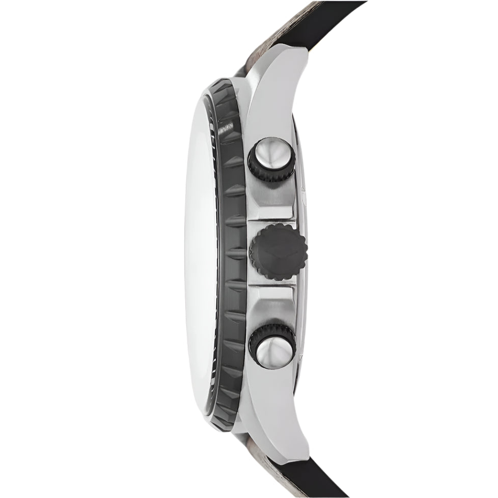 Fossil Dillinger Chronograph Brown Leather Men's Watch| FS5674