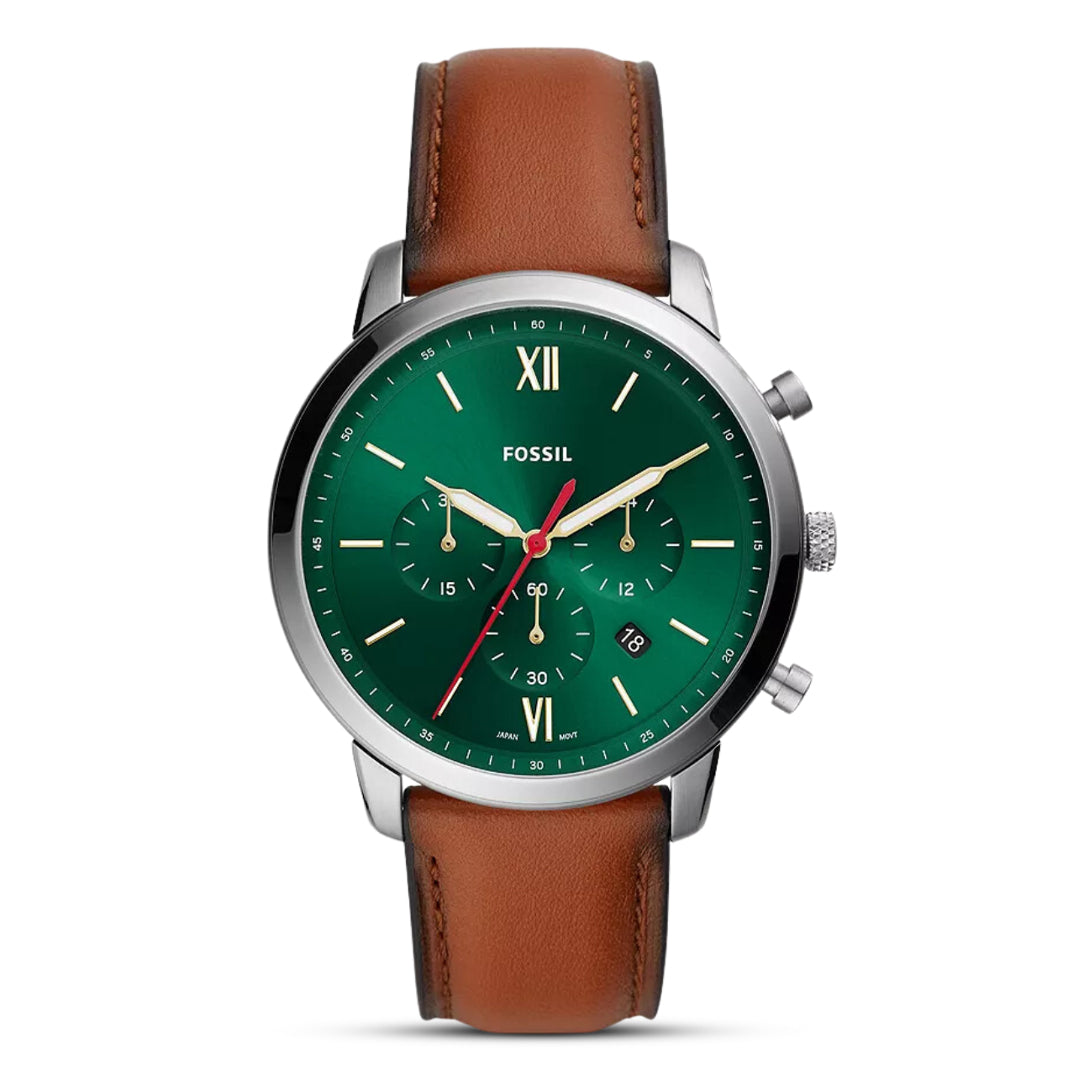 Fossil Neutra Chronograph Green Dial Men's Watch| FS5735