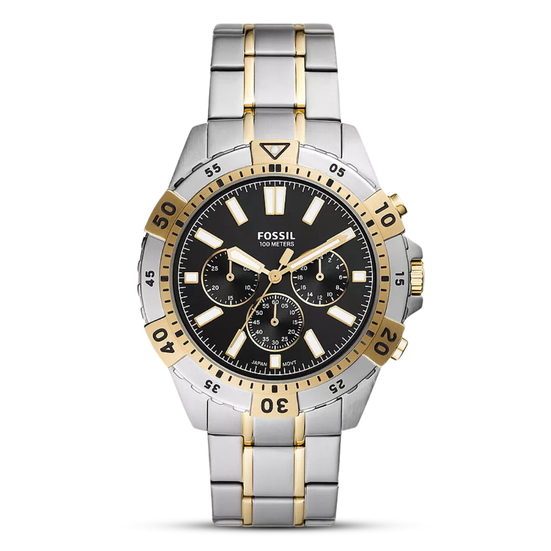 Fossil Garrett Chronograph Stainless Steel Mens Watch FS5771