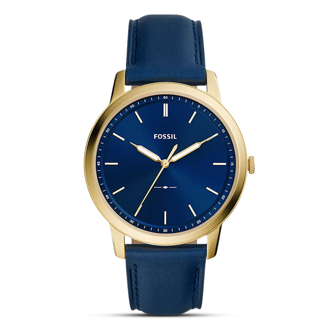 Fossil Minimalist Navy Blue Dial Men's Watch | FS5789