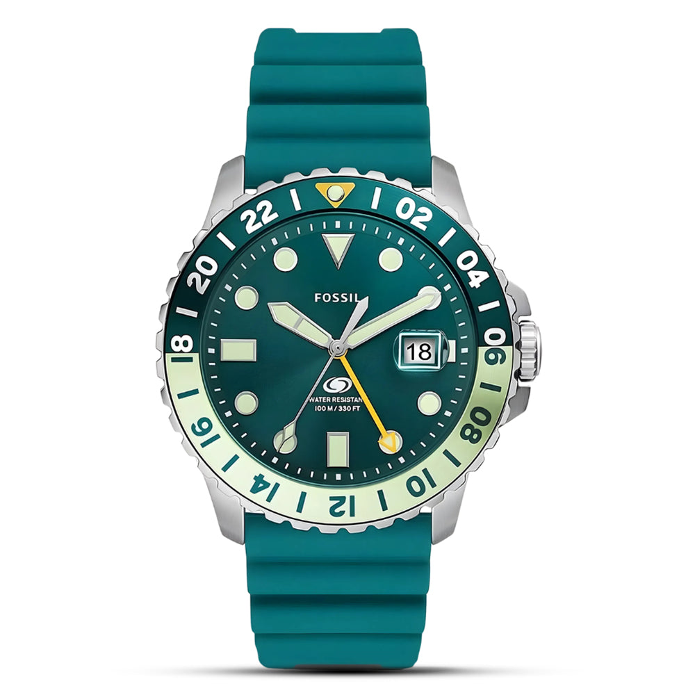 Fossil GMT Oasis Blue Men's Watch FS5992