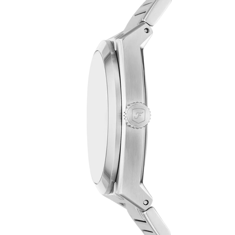 Fossil Everett Silver Tone Green Dial Men's Watch | FS6056