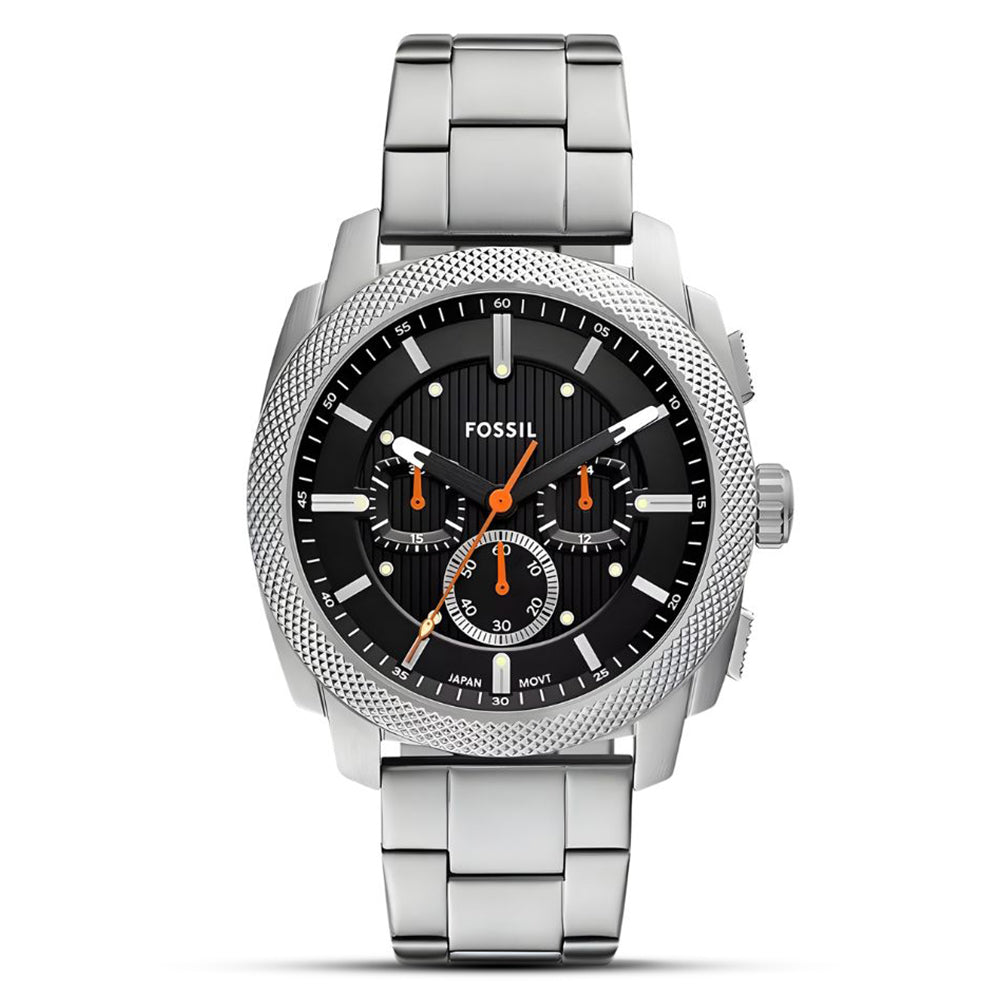 Fossil Machine Chronograph Black Dial Men's Watch | FS6095