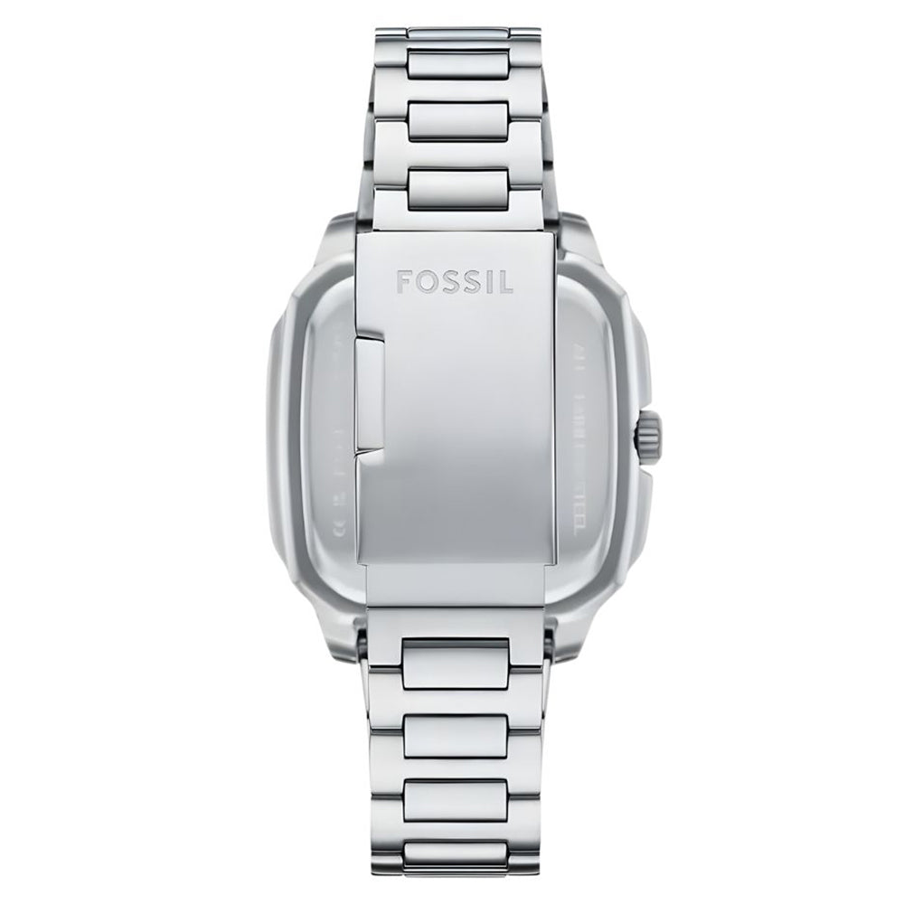 Fossil CROSBY BLACK SQUARE Dial Men's Watch | FS6122