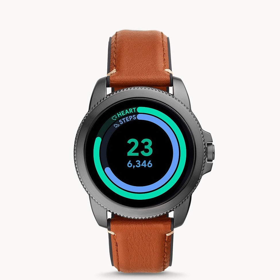 Fossil Gen 5E Round Black Men's Smartwatch | FTW4055