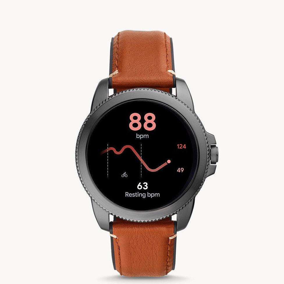 Fossil Gen 5E Round Black Men's Smartwatch | FTW4055