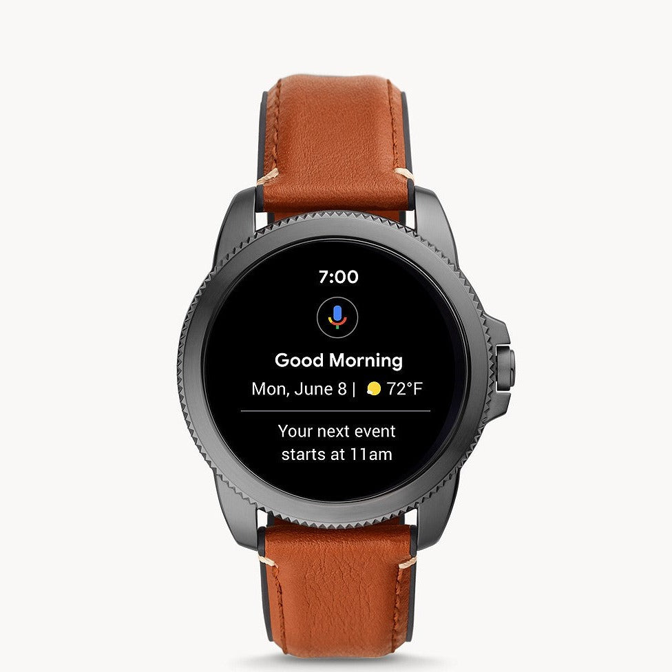 Fossil Gen 5E Round Black Men's Smartwatch | FTW4055