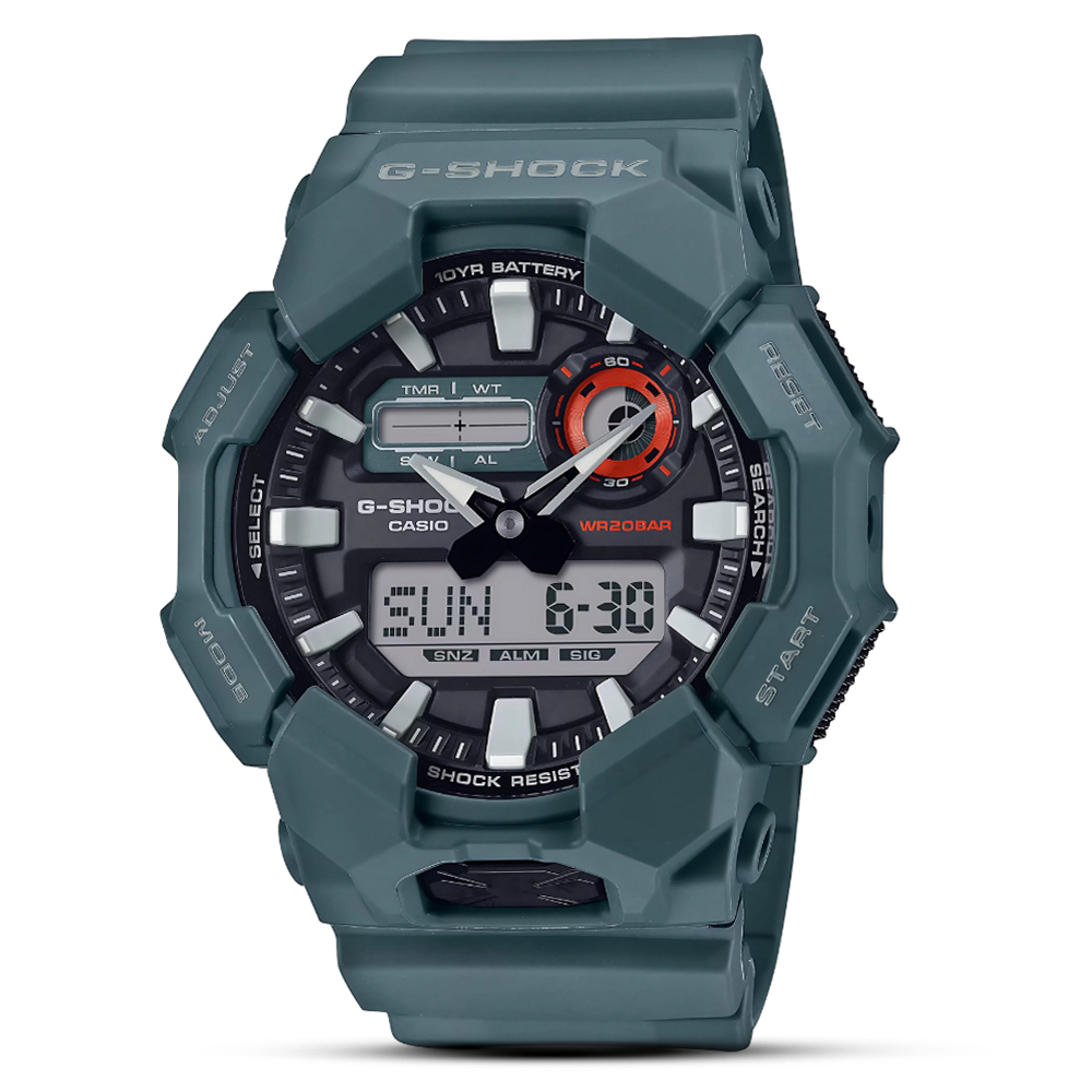 Casio G-Shock Analog-Digital Black Men's Watch| GA-010-2ADR