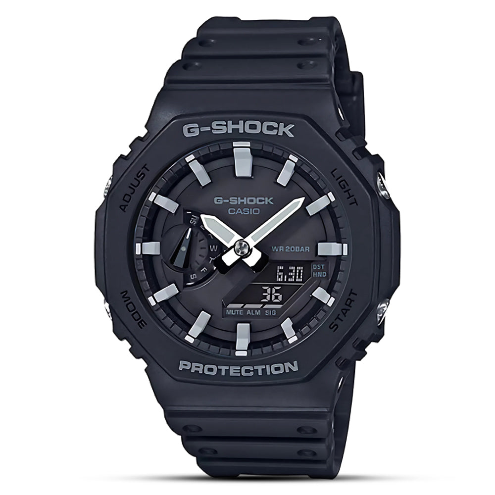 Casio G-Shock "Carbon Core" Digital-Analogue Watch GA-2100-1ADR