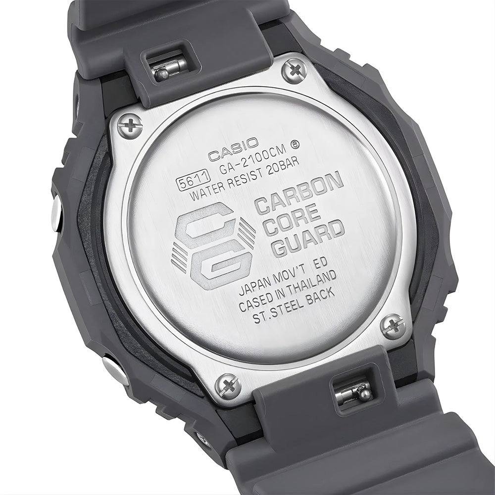 CASIO G-SHOCK CARBON CORE ANALOGUE-DIGITAL WATCH GA-2100CM-8ADR