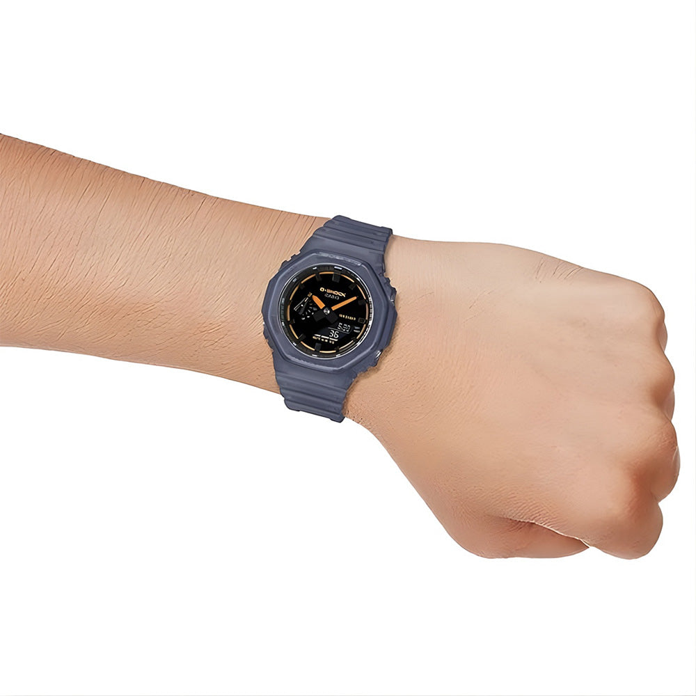 CASIO G-SHOCK MYSTERIOUS SMOKY MIDNIGHT BLUE WATCH GA-2100K-2ADR