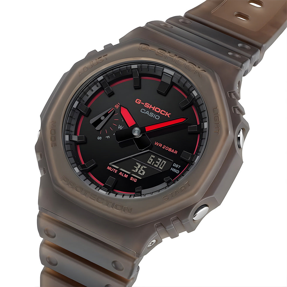 CASIO G-SHOCK MYSTERIOUS SMOKY ANALOGUE-DIGITAL WATCH GA-2100K-5ADR