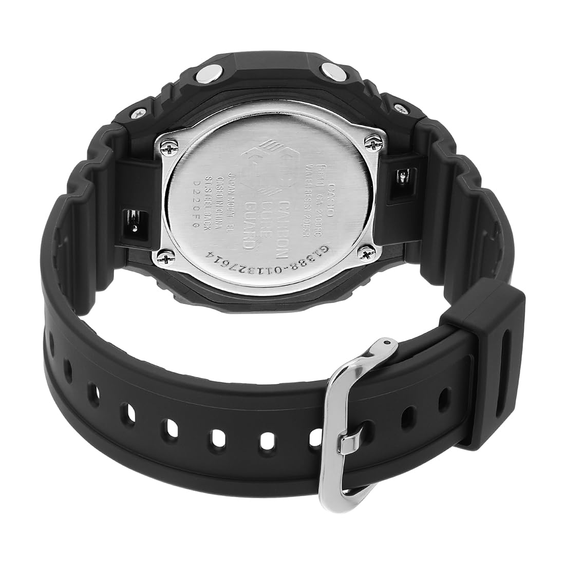 CASIO G-SHOCK ANALOG-DIGITAL BLACK & RUST SERIES | GA-2100RC-1ADR