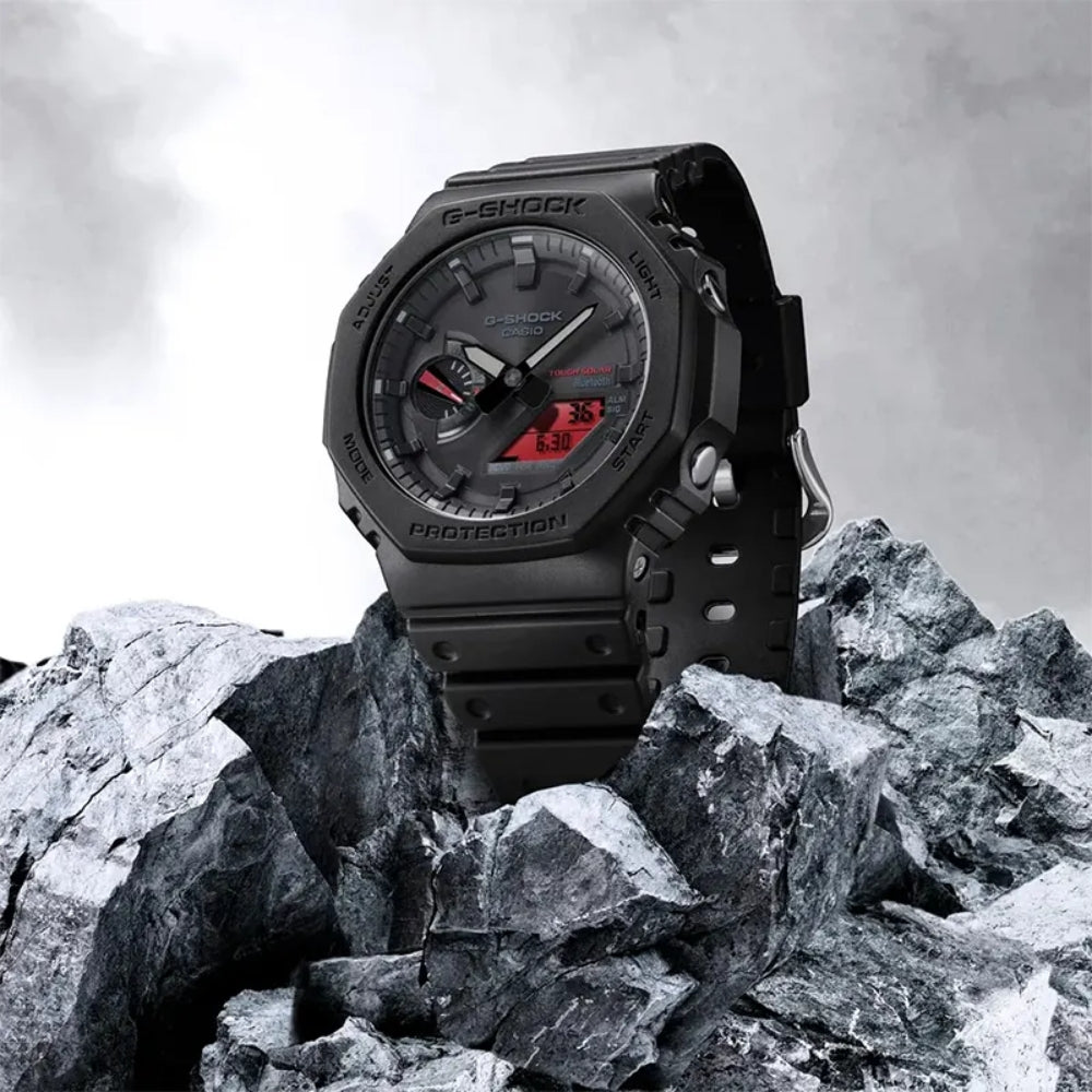 CASIO G-SHOCK Analog-Digital Black IP Dial Men's WATCH GA-B2100BBR-1ADR