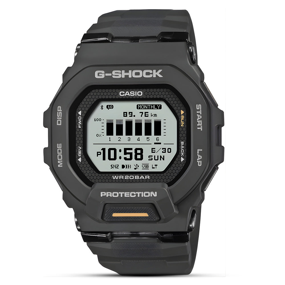 Casio G-Shock Black Strap Digital Mobile Linked Watch GBD-200-1A1DR