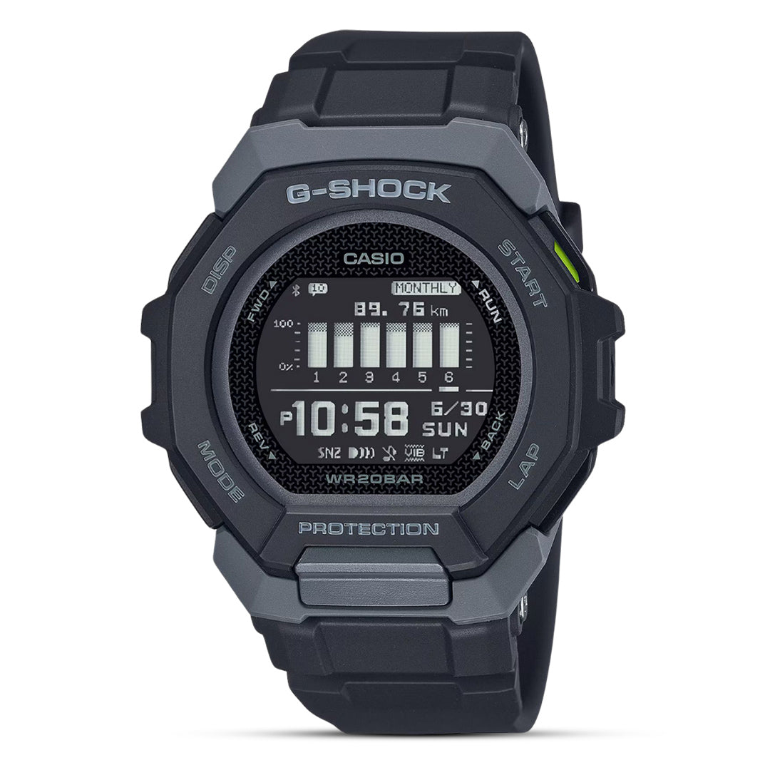 Casio G-Shock G-Squad Step Tracker Sporty Men’s Watch | GBD-300-1DR