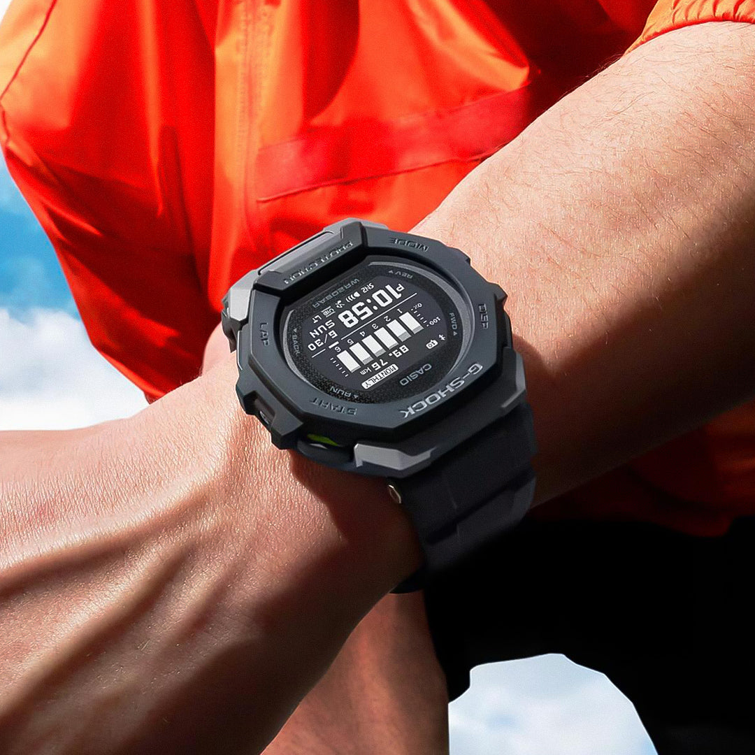 Casio G-Shock G-Squad Step Tracker Sporty Men’s Watch | GBD-300-1DR