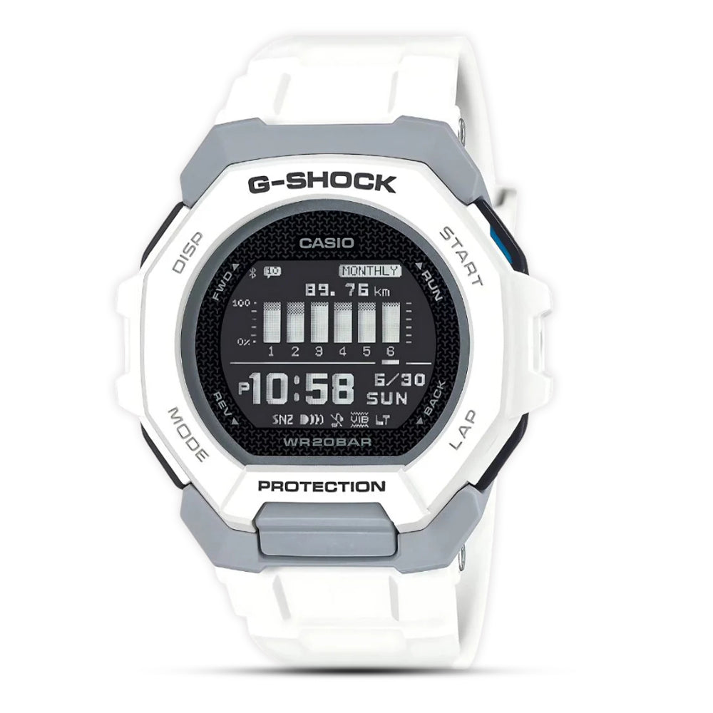 Casio G-Shock GBD-300-7DR White Sport Watch for Men| Time Access