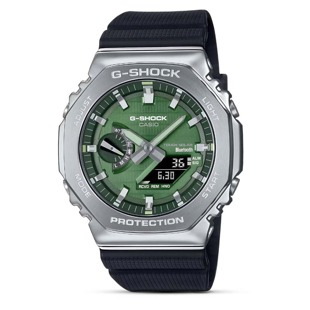 Casio G-Shock Tough Solar Green Dial Men's Watch | GBM-2100A-1A3DR