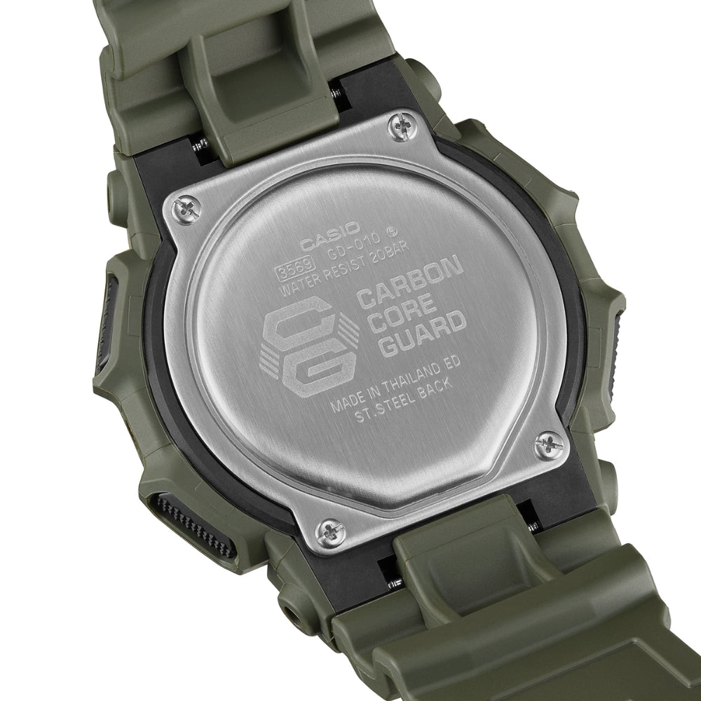 Casio G-Shock "Alarm World Time" Digital Men's Watch | GD-010-3DR
