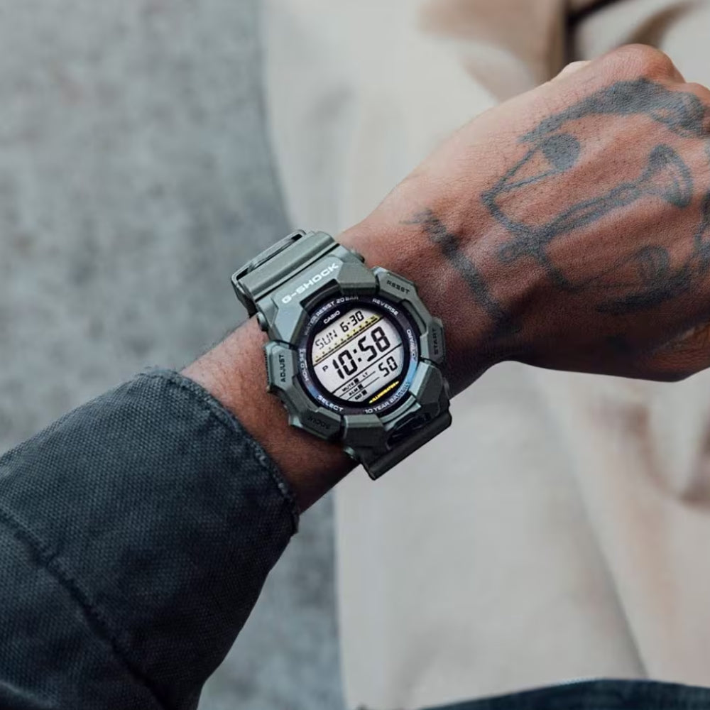 Casio G-Shock "Alarm World Time" Digital Men's Watch | GD-010-3DR