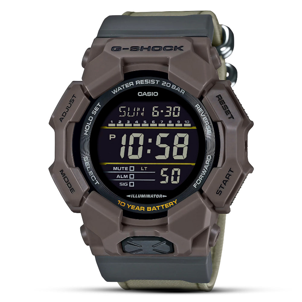 CASIO G-SHOCK DIGITAL BLACK DIAL MEN'S WATCH | GD-0101CE-5DR