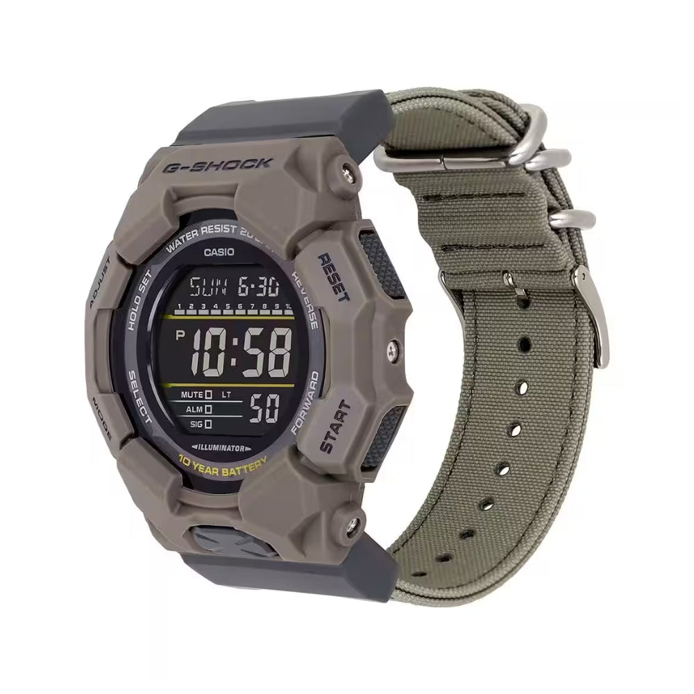 CASIO G-SHOCK DIGITAL BLACK DIAL MEN'S WATCH | GD-0101CE-5DR