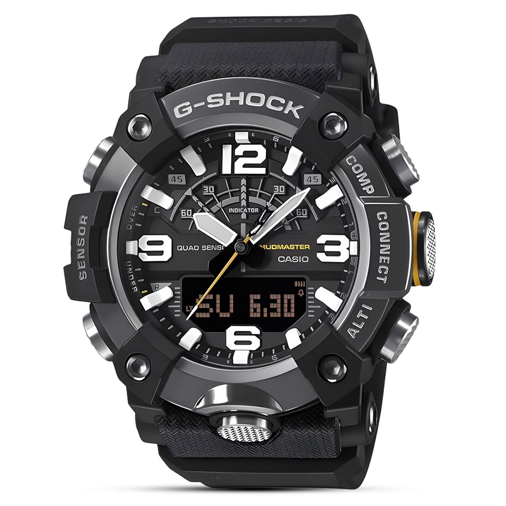 Casio G-Shock Analog-Digital Black Dial Watch | GG-B100XMB-1ADR