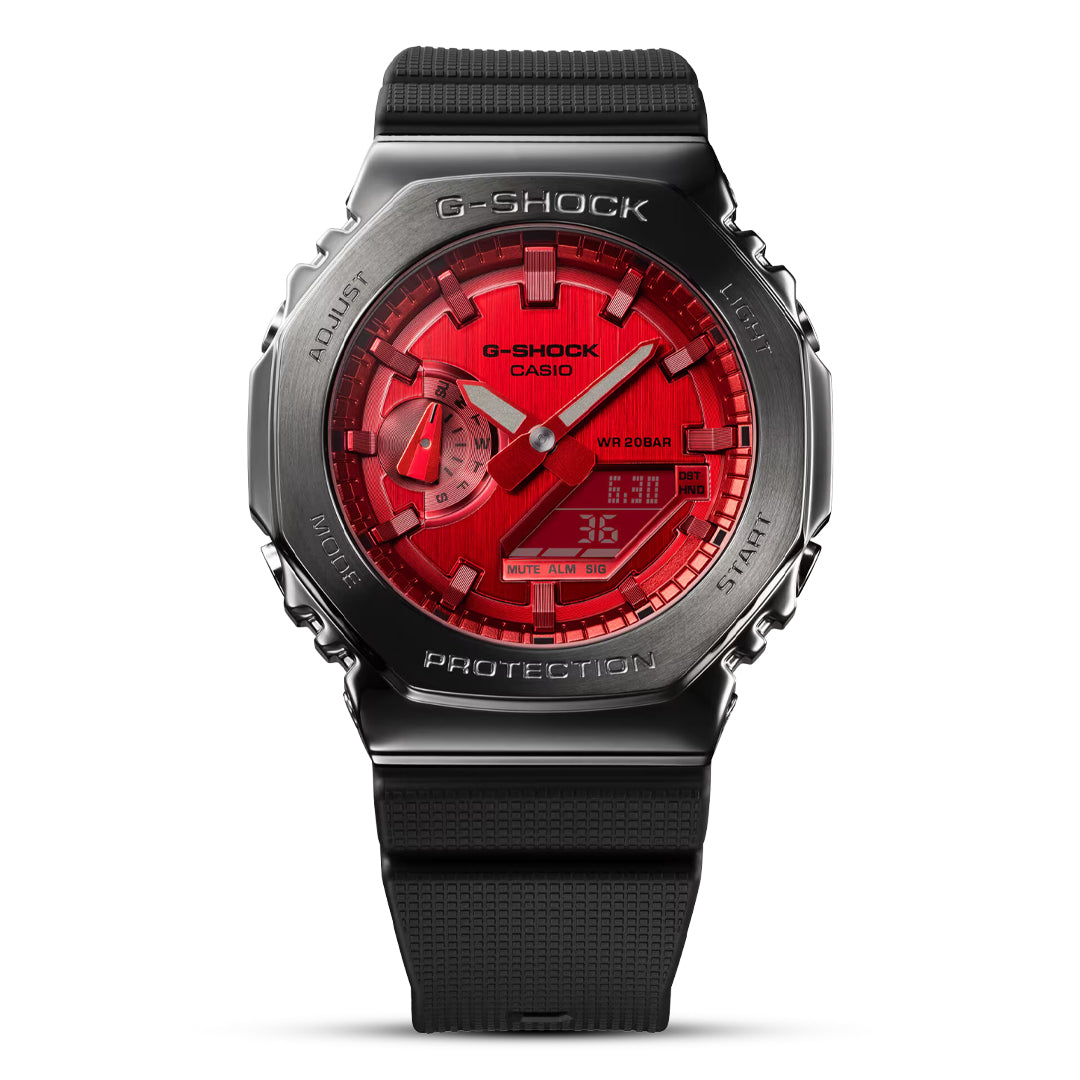 Casio G-Shock Analog-Digital Men's Watch| GM-2100B-4ADR