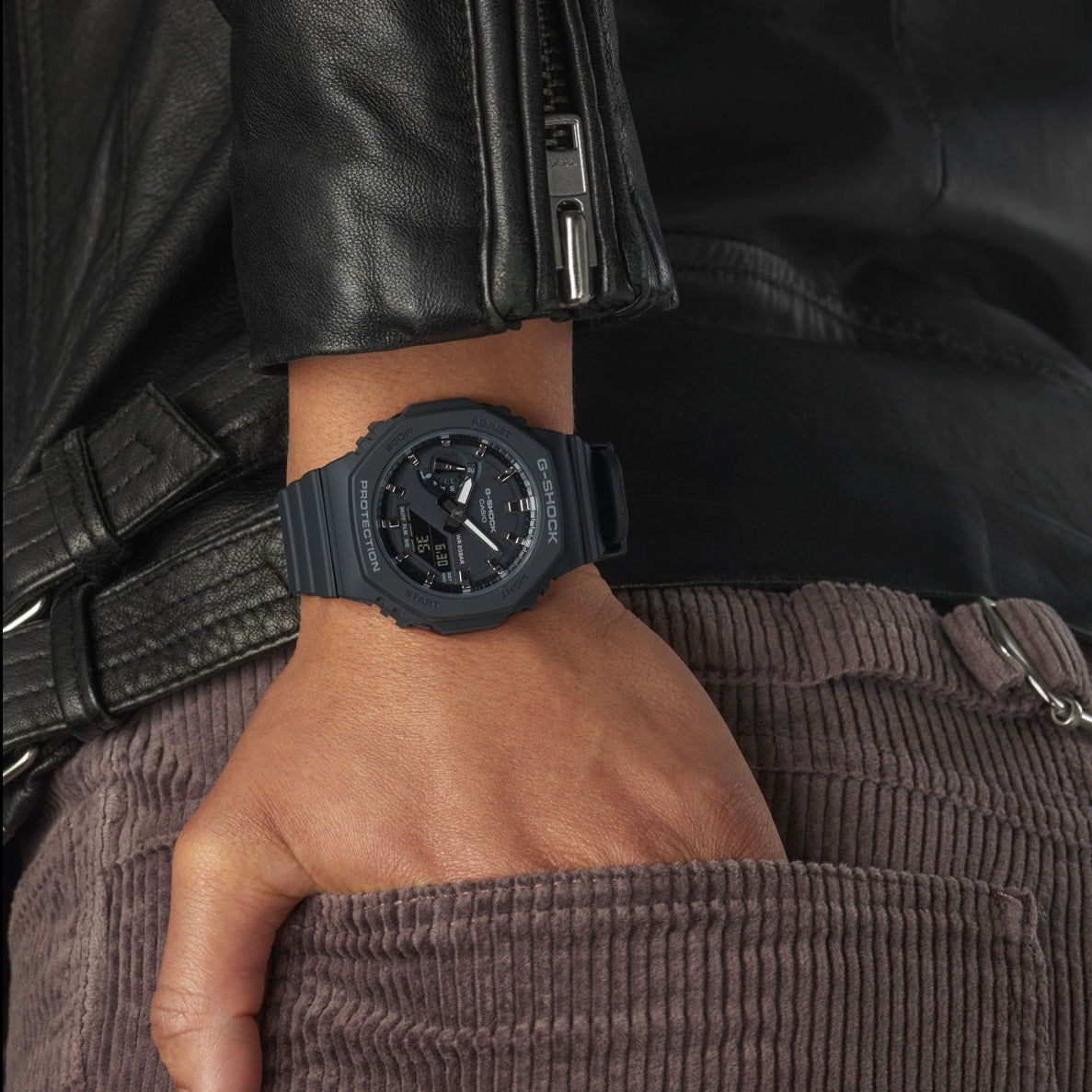 Casio G-Shock Analog-Digital Black Women's Watch | GMAS2100