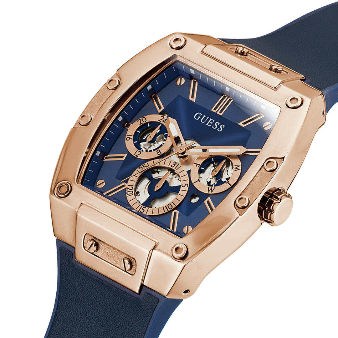 GUESS Analog Blue Dial Men's Watch-GW0202G4