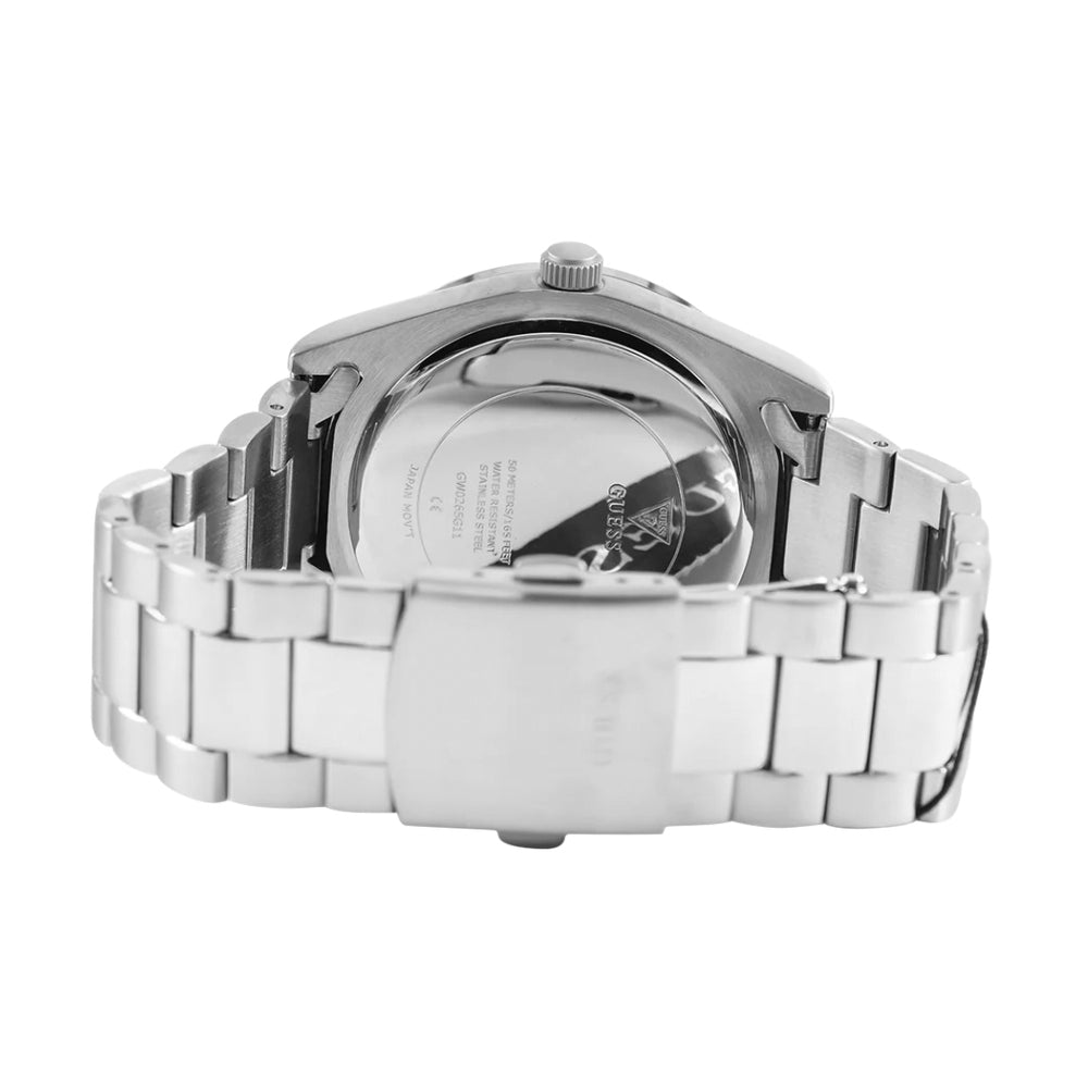 Guess Connoisseur Day-Date Aqua Ice Blue Dial Men's Watch GW0265G11